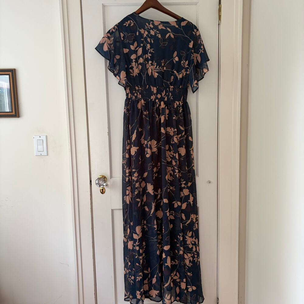 Baltic Born Lynlee Metallic Maxi Dress Size XL - Picture 6 of 9